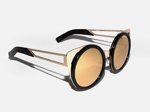 香港时尚：Linda Farrow 2014圣诞限量款太阳镜