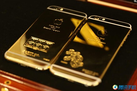 香港时尚：来看真正的土豪金iPhone 6 售价3.7万港币