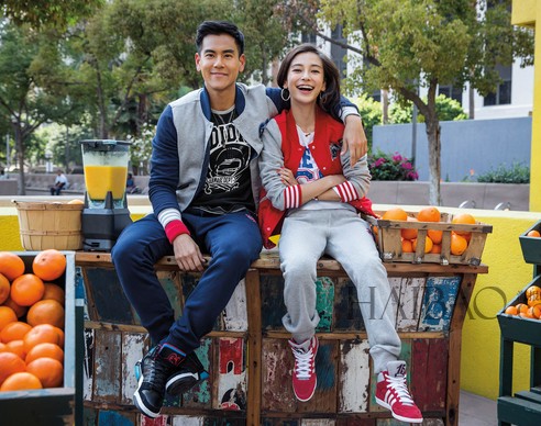 香港时尚：adidas NEO Label 2015早春系列 彭于晏Angelababy用个性秀出城市街头风尚