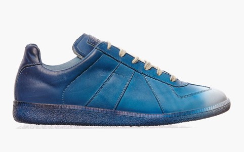 香港时尚：Maison Martin Margiela假日新品 清爽蓝鞋