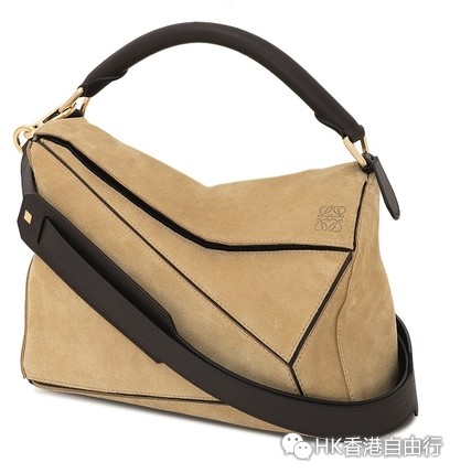 香港购物：立体摺出平面！LOEWE Puzzle Bag