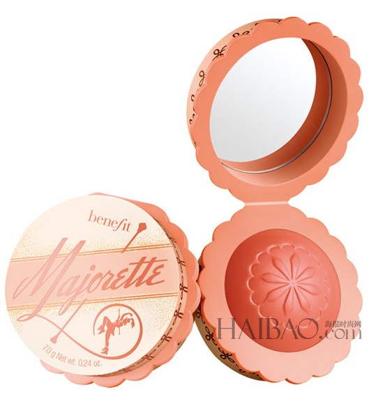 香港化妆品：贝玲妃 (Benefit) Majorette甜美粉桃色胭脂膏2月甜蜜来袭！