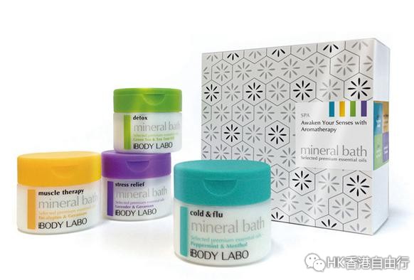 香港化妆品：美容品牌everybody LABO推「天然香薰磨砂浴盐套装」