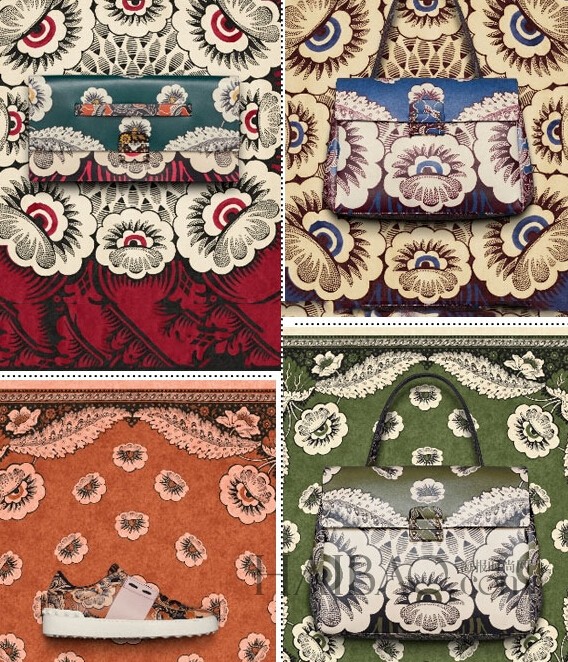 香港购物：华伦天奴 (Valentino) 推出2015春夏Mime手袋与配饰系列