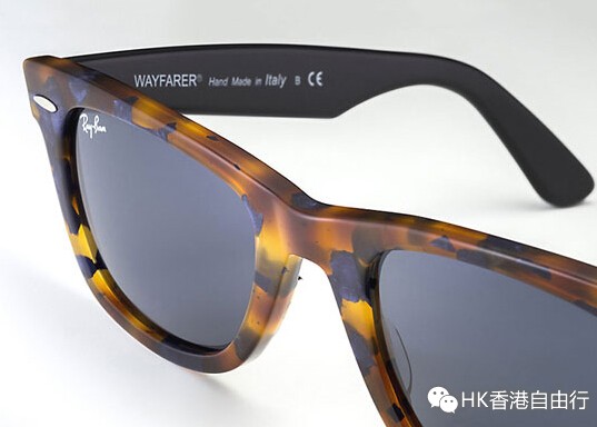 香港购物：Ray-Ban（雷朋）全新Wayfarer「Fleck」太阳镜系列