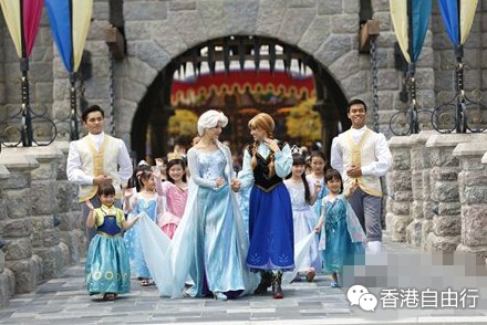 香港迪斯尼再推《冰雪奇缘》主题活动