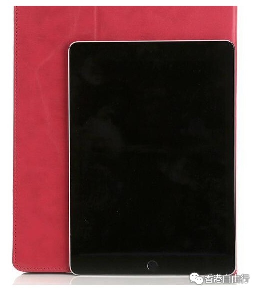 从iPad Pro保护套看大小 比iPad Air 2大一圈
