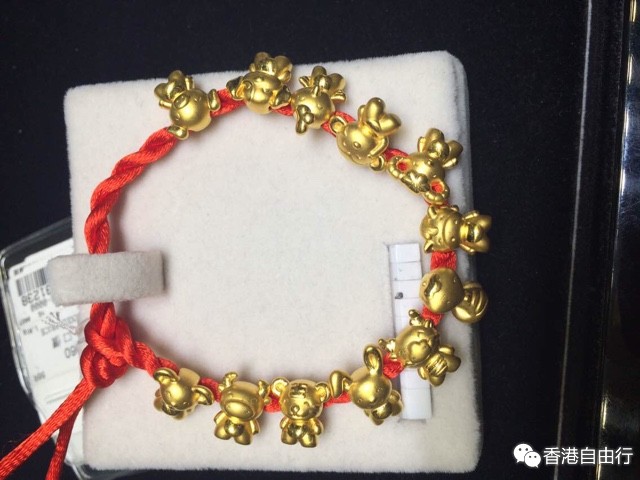 香港周大福一口价产品大量实拍图 附价格哦！