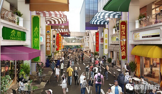 澳门美食推荐：澳门银河百老汇大街率先看各地特色美食