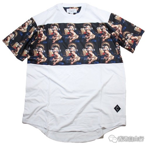 香港购物报价：CROOKS & CASTLES打造出一系列print tee、恤衫、短裤及cap帽