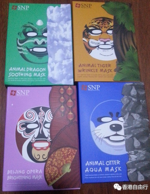 香港晒货：面膜控囤货！SNP动物和脸谱面膜、韩国僵尸面膜、森田、极美肌等等
