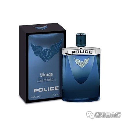 香港时尚：全新POLICE WINGS BLUE男士香水 专为年青男士而设（附价）