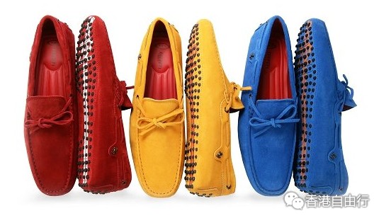 香港购物：TOD'S时髦法拉利系列豆豆鞋