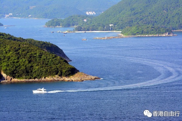 香港旅行实拍：西贡牛尾海游艇彩帆秀