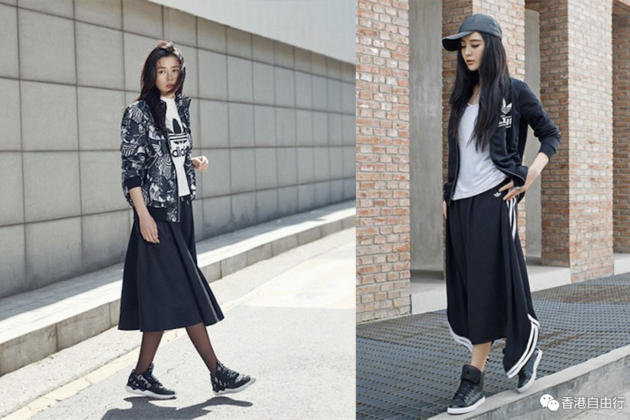 全智贤、范冰冰示范Adidas Originals入秋运动穿搭！
