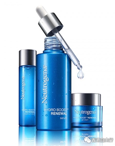 香港化妆品：露得清Neutrogena HYDRO BOOST RENEWAL水活新生系列