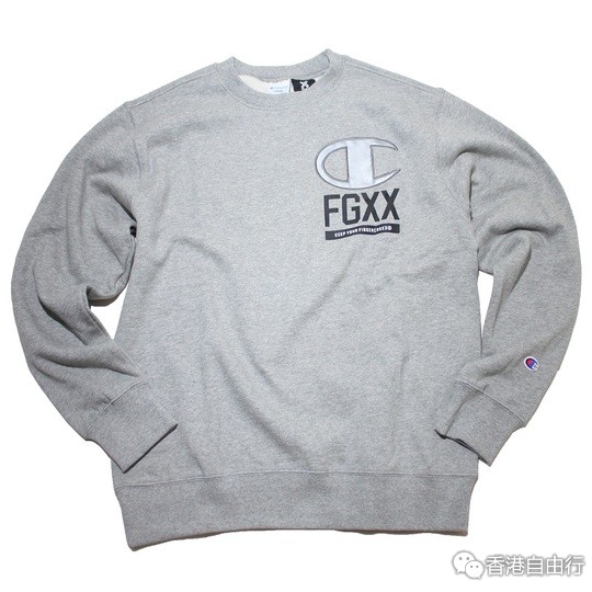 香港时尚导购：必备校园风卫衣！fingercroxx X Champion联乘系列