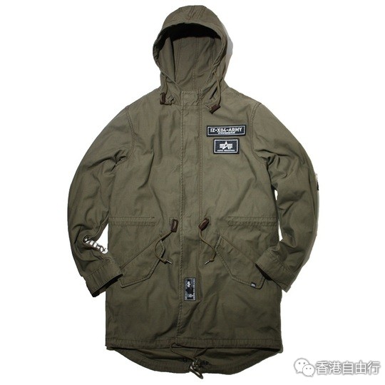 香港购物：美港联军！izzue ARMY x ALPHA INDUSTRIES最pro军服