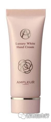 香港购物：AMPLEUR推出全新焕白亮肤玫瑰护手霜