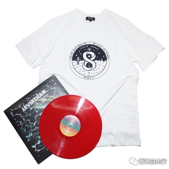 香港购物：黑胶复兴革命！A.P.C. Music tee