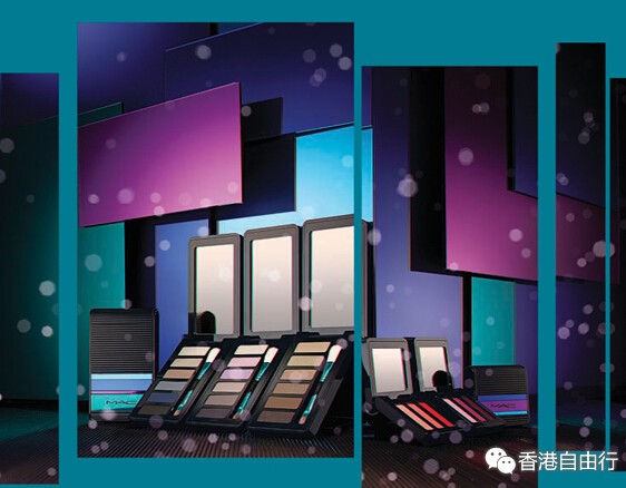 香港化妆品：M∙A∙C魅可限量圣诞童话夜系列-限量彩盘