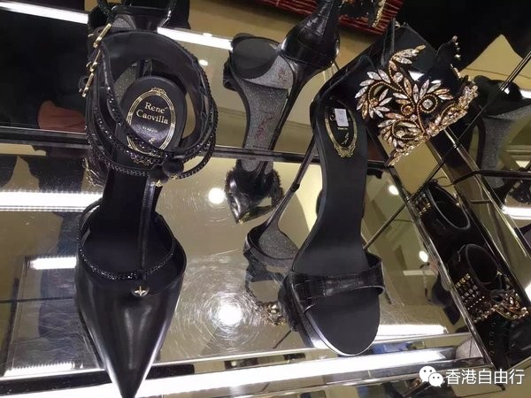 香港晒货：1月12日实拍HK René Caovilla 五折鞋款