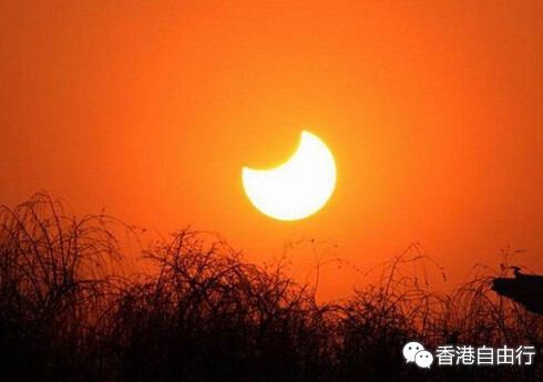 港媒：如天气许可 香港明早可见日偏食