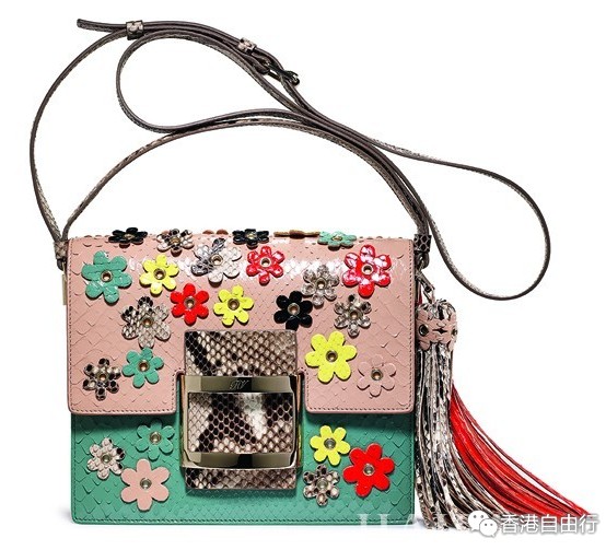 香港时尚：罗杰·维维亚 (Roger Vivier) 推出2016春夏系列新品 怀旧色彩Mix浪漫花朵，母亲节的心意之选