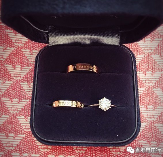 香港晒货：HK采购tiffany对戒、六福闪闪、浪琴手表等