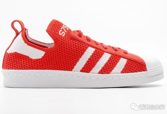 香港时尚运动鞋：这个夏天一定要入手的款式！adidas红白织布Superstar型Slip-on