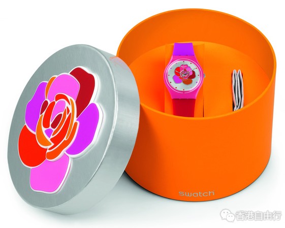 香港时尚：Swatch（斯沃琪）母亲节特别款腕表 特别的花献给特别的她