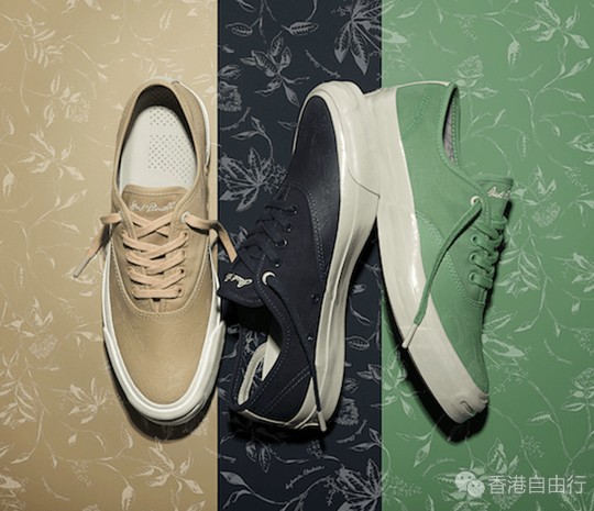 香港时尚：Converse Jack Purcell Signature CVO x Hancock Collection鞋款