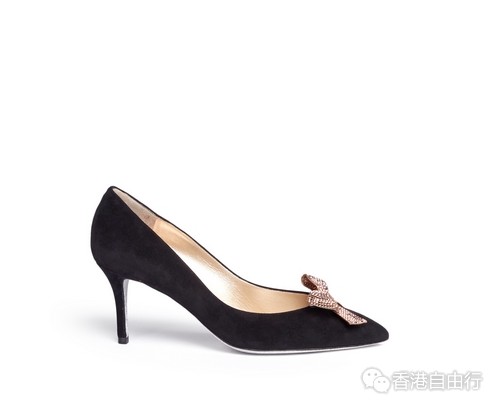 香港时尚鞋款：连卡佛BLITZ全球独家René Caovilla The Bow系列