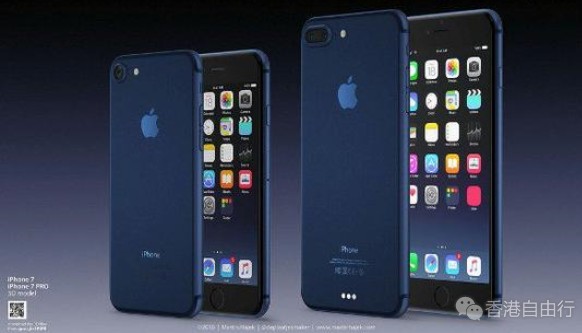 深空灰或终结 深蓝iPhone 7/7 Plus再曝