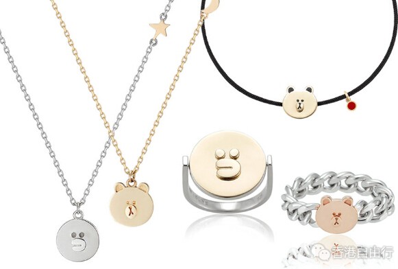 香港购物：HK接受预订韩国饰物 J.Estina X Line Friends 首饰系列（附价格+地址）