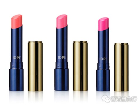 香港化妆品：IOPE艾诺碧 8月水灵妃唇膏新色上市