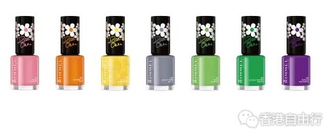 香港时尚：RIMMEL 60 Seconds Super Shine Collection by Rita Ora甲油系列