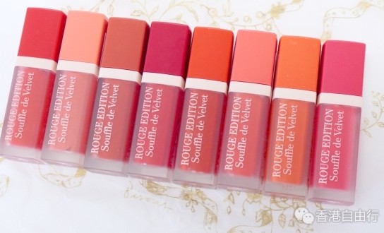 香港购物：台妹一致好评！BOURJOIS柔雾丝绒唇膏液（含HK价格及销售地址）