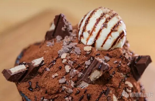香港美食推介：巧克力控必吃﹗韩冰KITKAT 巧克力雪花冰