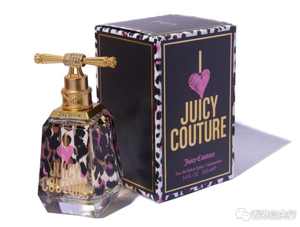 香港时尚导购：JUICY COUTURE新香水豹纹+手绘心