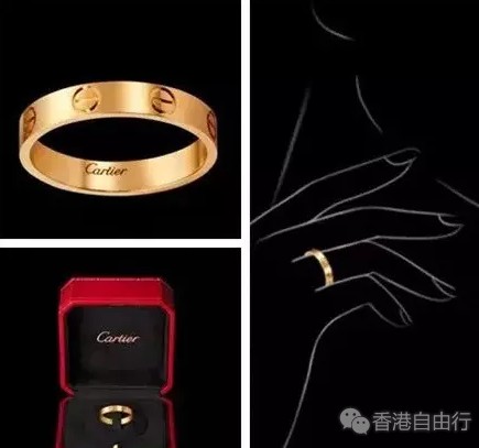 香港购物：买卡地亚的都是真爱！卡地亚钻戒HK报价