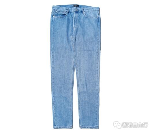 香港时尚导购：法式丹宁定番A.P.C.推一系列丹宁裤