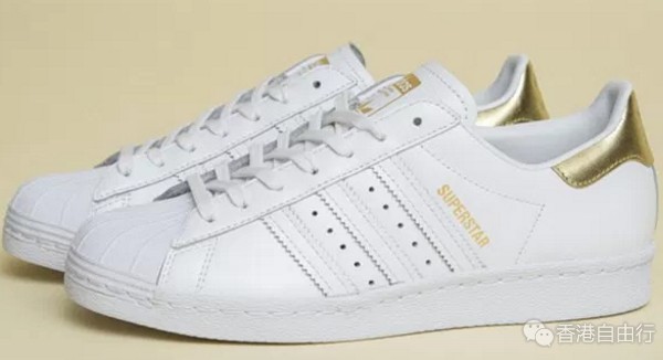香港时尚：adidas Originals Superstar 80s 白金配色！今年开运就是这双！