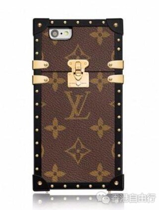 香港时尚：LV推定制版手机壳 售价可买五台皇帝版iPhone 7 Plus