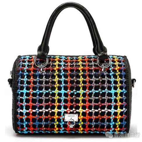 香港时尚：COBO品牌女包2017新品彩虹包春日来袭！爆发100%少女心