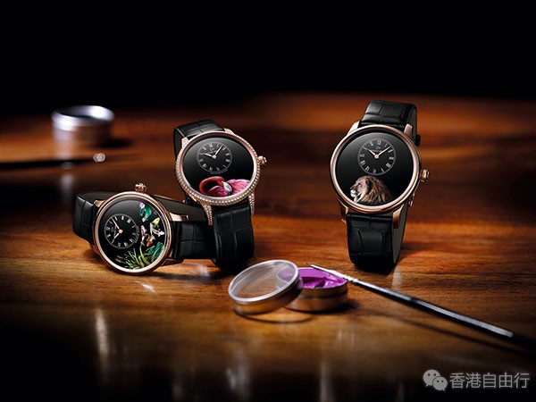 香港时尚：雅克德罗时分小针盘全新力作