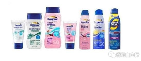 香港化妆品导购：全新推出水宝宝Coppertone®透薄轻爽防晒喷雾