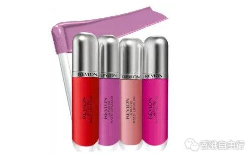 香港化妆品：REVLON高清原色哑致唇膏液（附HK报价）