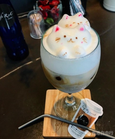 香港美食推介：熊大、熊本熊都跑到Cafe R&C的咖啡上来卖萌啦