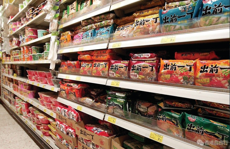 出前一丁方便面含大肠菌群 内地、港、日版有何不同？